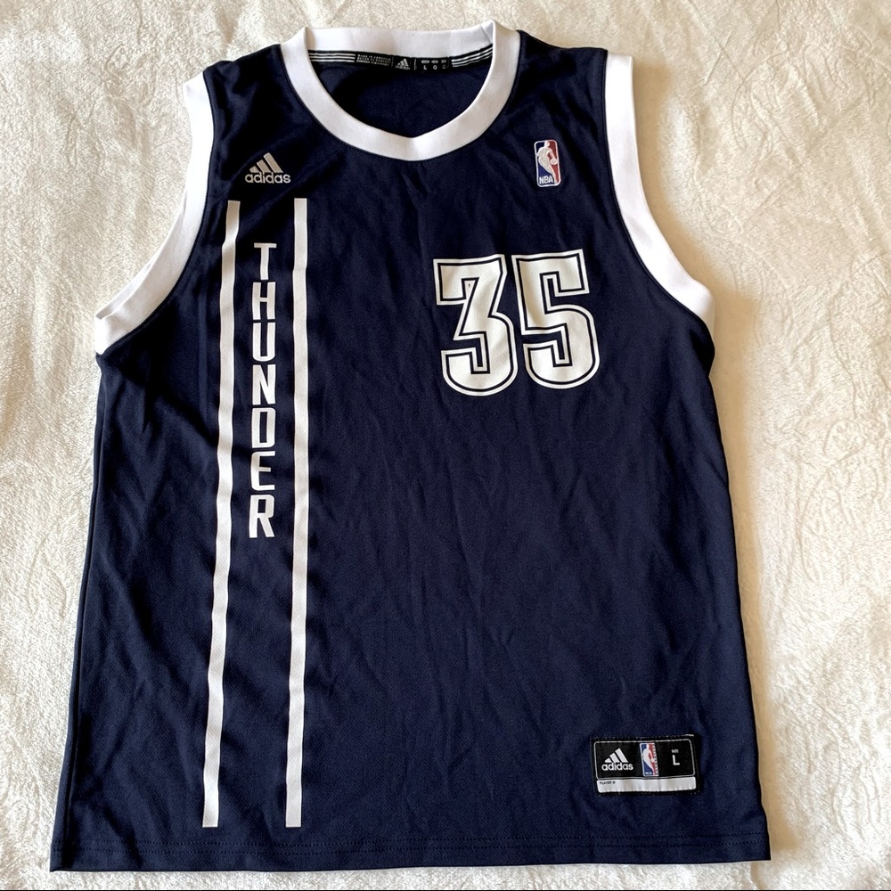 Youth NBA OKC Thunder Kevin Durant 35 Jersey size Youth Large